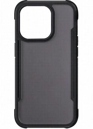 Tpu+pc чехол defense matte для apple iphone 15 pro max (6.7") черный