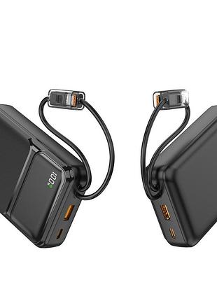 Умб power bank wuw. (with cable type-c+lightning) 3
