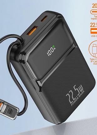 Умб power bank wuw. (with cable type-c+lightning) 4