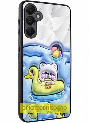 Tpu+pc чехол prisma fluffie для xiaomi redmi note 14 5g ducklings