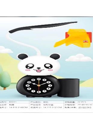 Дитячі годинники в1 (часи + настільна лампа + органайзер для ручок)alarm clock ()