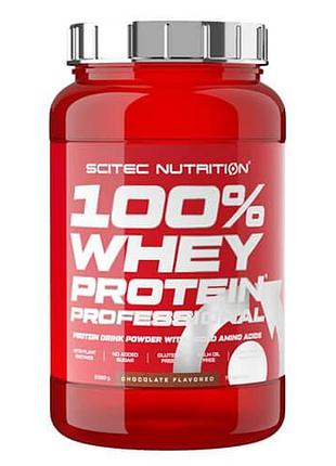 Scitec 100% whey protein professional 920 грам ваніль та ягоди