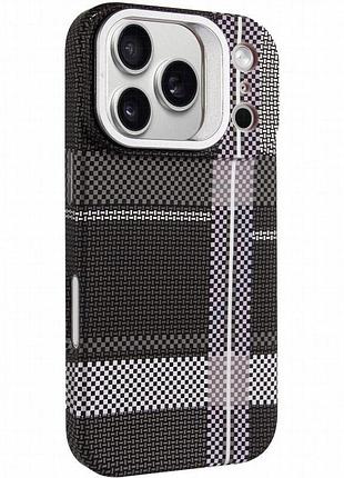 Tpu чехол pixel craft with magnetic fit для apple iphone 17 pro (6.3") urban plaid