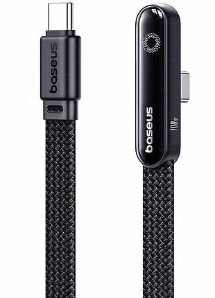 Дата кабель baseus mvp 3 type-c to type-c 100w (2m) (p10382500121) cosmic black