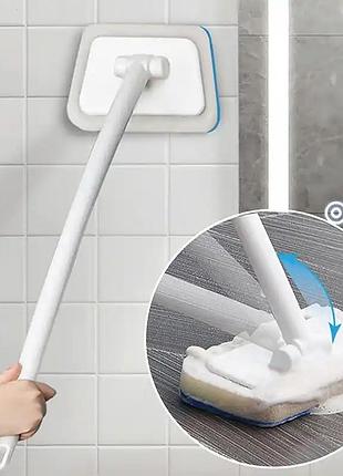 Трапециевидная щетка для очистки пола, с длинной ручкой glass eraser ly-553 (100)