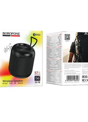 Портативна колонка borofone gratificado,,black ( ) 2