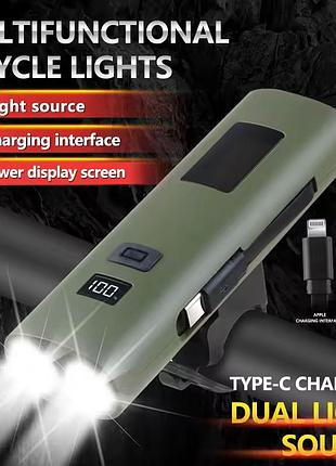 Велофара ), power bank, li-ion аккумулятор, зу type-c