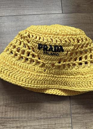 Панама prada ruffia оригінал 2