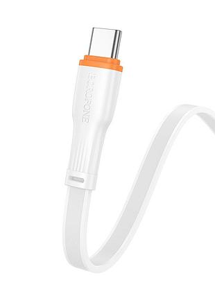 Кабель borofone esplendido charging data cable type-c white ( ) 4