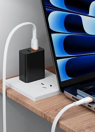 Кабель borofone esplendido charging data cable type-c white ( ) 5