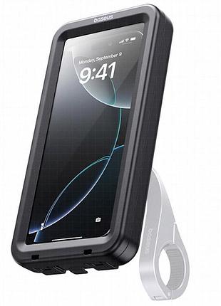 Вело- мото-кейс для смартфона baseus primetrip vb1 rainshield 6.9" (c0013d) cosmic black