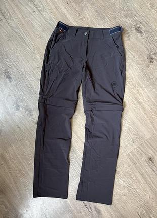 Mammut runbold zip off pants жіночі трекінгові штани трансформери