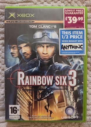 Tom clancy's rainbow six 3, eng,б/у, xbox original