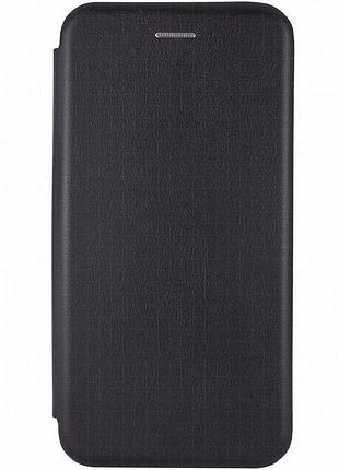 Кожаный чехол-книжка classy для infinix note 40 pro 4g черный