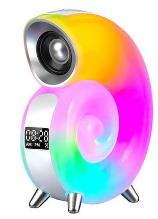 Light sound machine, rgb нічник, годинник, bluetooth колонка 2