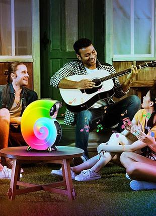 Light sound machine, rgb нічник, годинник, bluetooth колонка 3