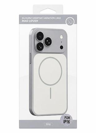 Чохол для смартфона silicone creative variation case mag cover apple iphone,lavender grey ( ) 2