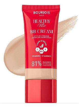 Тональная основа bourjois healthy mix bb cream 03 beige 30 мл