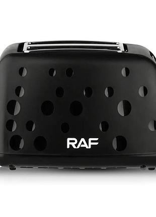Электрический тостер на отделение с двусторонней выпечкой raf r. вт ( )