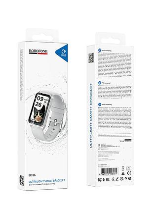 Смарт-годинник borofone smart bracelet silver ( ) 2