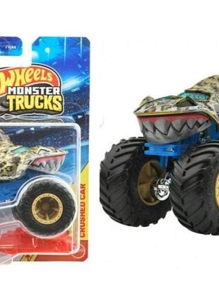 Hot wheels monster trucks great bite внедорожник джип 1 64 scale monster trucks jhy43