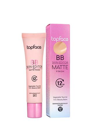 Тональный вв крем topface skin editor matte finish spf15 pt462 no 06 daily skin care