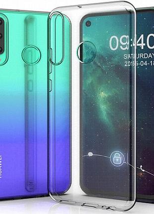 Tpu чехол epic transparent 1,5mm для huawei p40 lite e / y7p (2020) бесцветный (прозрачный)