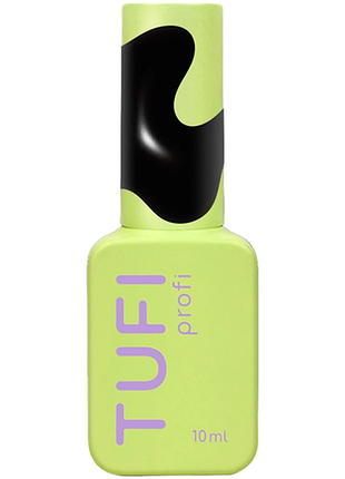 Гель-лак ultra black 02 (чорний) tufi profi, 10 мл