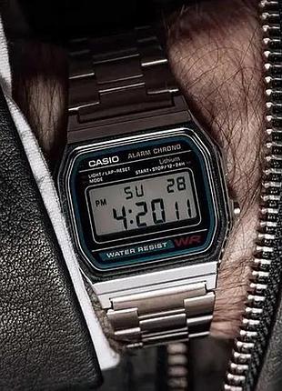 Чоловічий годинник casio a158wa-1d 2