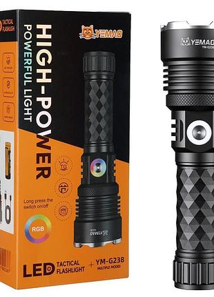 Фонарь yemao tg,, зу type-c, zoom
