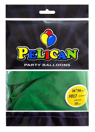Латексні кульки "( ) пастель зелений, pelican 10шт