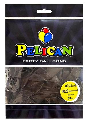 Латексні кульки "( ) пастель коричневий, pelican 50шт