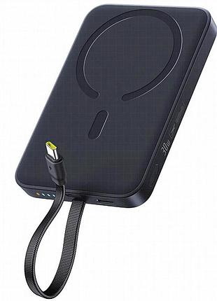Портативное зу power bank baseus enerfill fm11 30w с бзу with cable 10000mah (e00289) cosmic black