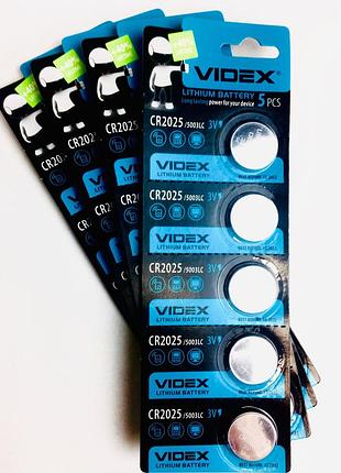 Батарейка літієва videx 5 pcs blister card