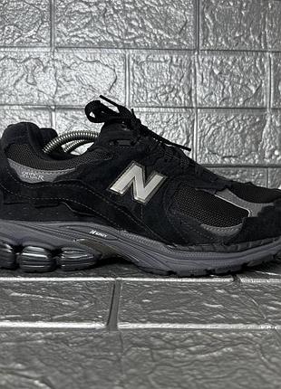 Мужские кроссовки new balance 2002r black u20023mb