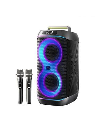 Колонка "remax party lighting wireless portable speaker " black ( )