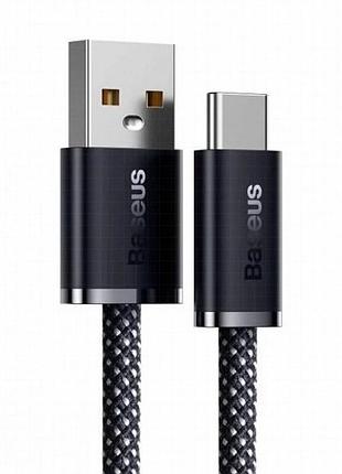 Дата кабель baseus dynamic series usb to type-c 100w (1m) (cald000616) slate gray