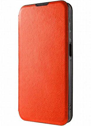 Кожаный чехол-книжка belora для motorola moto g85 red
