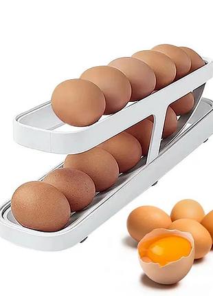 Полка для яиц автоматическая прокручивающаяся полка для яиц egg rack 568 (120) (80)
