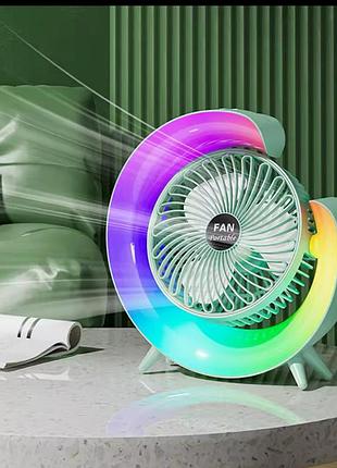 Вентилятор настільний з підсвіткою хіт25года xl-1292 (40)