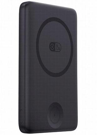 Портативное зу power bank baseus enerfill ft11 magnetic pd27w с бзу+iwatch 10000mah (p1008210g123) cosmic black