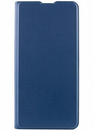 Кожаный чехол-книжка getman elegant (pu) для samsung galaxy a14 4g/5g синий