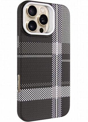 Tpu чехол pixel craft with magnetic fit для apple iphone 16 pro (6.3") urban plaid