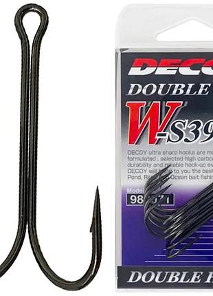 Крючок-двойник decoy w-s39 #1/0 (5 шт / уп)