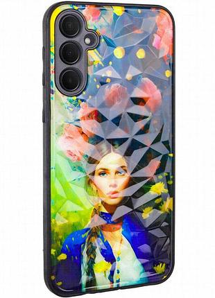 Tpu+pc чехол prisma ladies для samsung galaxy a35 peonies