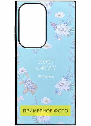 Tpu+pc чехол soft secret garden для xiaomi redmi note 14 pro 4g mint