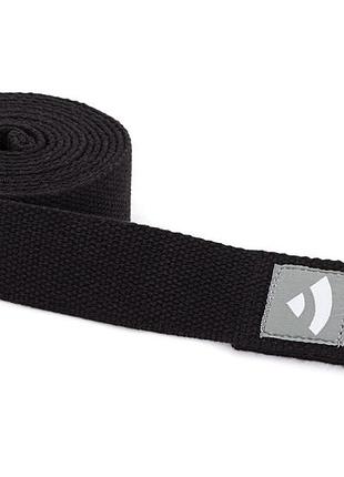 Ремень для йоги asana belt от bodhi черный 250×3.8 см