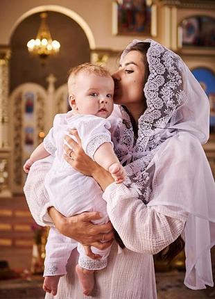Палантин платок в церковь