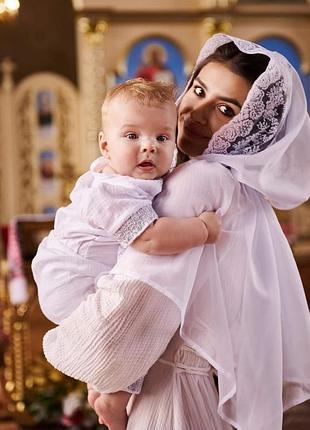 Палантин платок в церковь 2