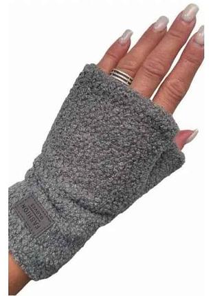 Перчатки серый жен теди арт.5-521 тм корона